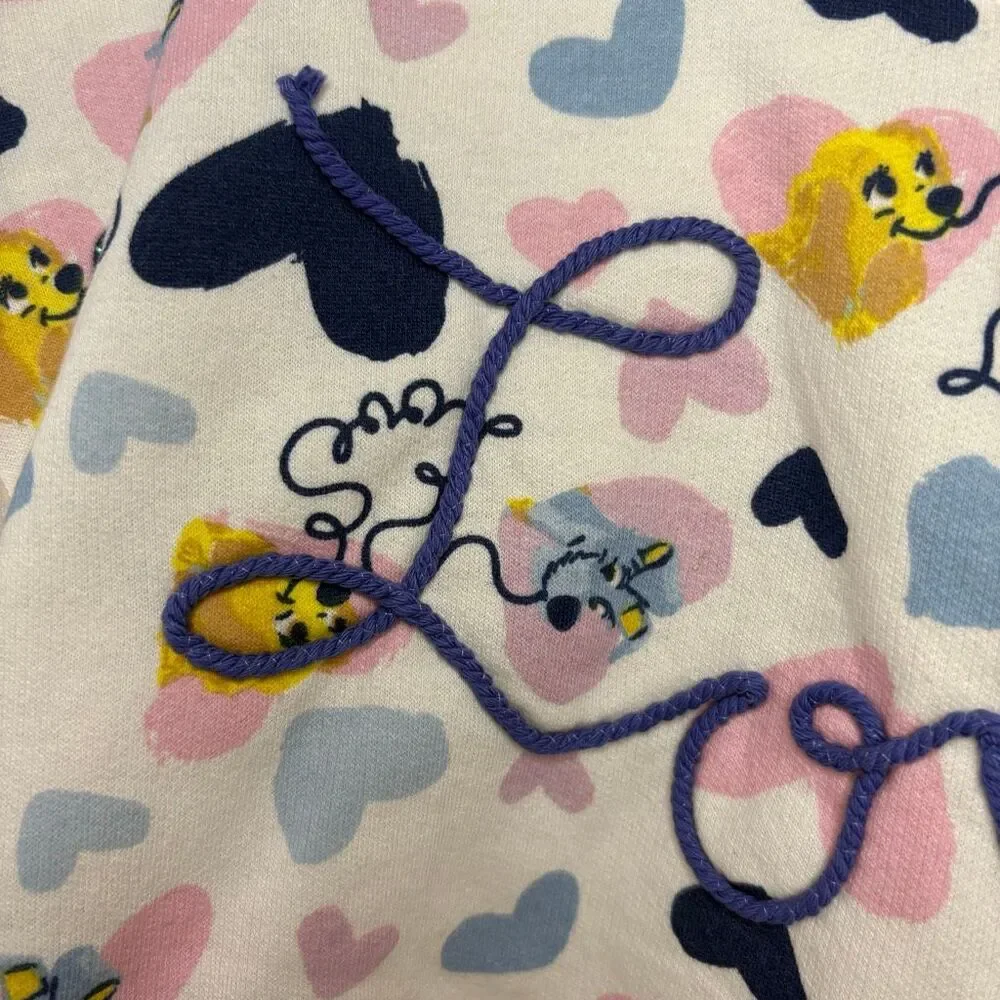 Disney Lady and the Tramp Toddler Girl Sweatshirt Pant Set Love Multicolor 2T
